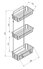 Полка Tekno-tel ES096SSS хром