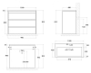 Тумба под раковину Art&Max Family 100 FAMILY-M-1000-3C-PIA-HC, черный