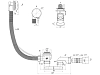 Слив-перелив для ванны Ани Пласт EM602