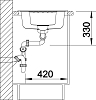 Кухонная мойка Blanco Zia 6 S 514742 белый