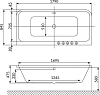 Акриловая ванна Excellent Arana 180x85 WAEX.ARA18WH