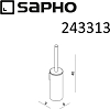 Ершик для унитаза Sapho X-Round 243313, хром