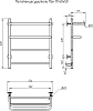 Полотенцесушитель электрический Тругор Пэк 19 60х50 L