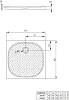 Душевой поддон Radaway Zantos C 90x90 см M3ZNC9090-06, белый