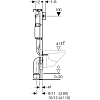 Инсталляция Geberit с безободковым унитазом Aquatek Вега AQ1905-00, сиденье микролифт, клавиша белая