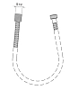 Душевой шланг Ideal Standard Idealrain A2400AA хром