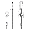 Душ гигиенический Voda Column CLM83H хром