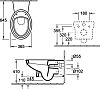 Подвесной унитаз Villeroy & Boch Amadea 7C96 B0R1 alpin Сeramicplus