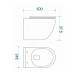 Инсталляция Maretti AC11P5211, с безободковым унитазом Calabria CA10PBM29-844, крышка-сиденье микролифт, клавиша Elio AC12EL-560, черный, комплект, CA29EL56052