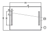 Зеркало Gair Line MRM0165 белый