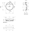 Раковина Bocchi Slim Line 1599-061-0126 белый