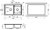 Кухонная мойка Granula GR-8201 8201, Сланец серый