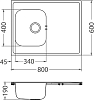 Кухонная мойка Alveus Classic Pro 30 1114308