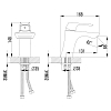 Смеситель для раковины Lemark Unit LM4546C хром