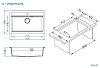Кухонная мойка Alveus Atrox 1148163 черный