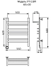 Полотенцесушитель электрический Ника Trapezium ЛТ Г2 ВП 60/50 лев хром