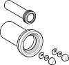 Соединительный комплект для подвесного унитаза Geberit 152.404.46.1