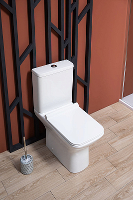 Сливной бачок Aquanet Cube Cube 2-C-1 белый