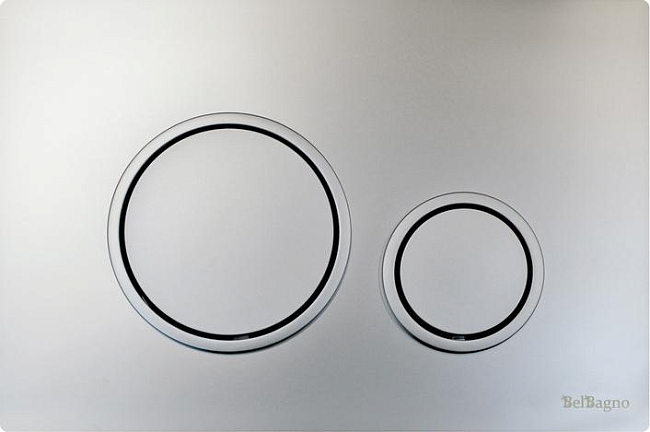 Кнопка смыва BelBagno Circle BB-P47110 хром матовый