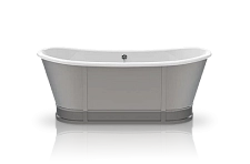 Акриловая ванна Knief Aqua Plus 170х70 0100-086 белый, серый