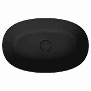Раковина накладная Kerama Marazzi Plaza PLR.wb.60.BLK.M черный