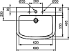 Раковина Ideal Standard Tempo T056401 60 см