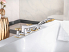 Смеситель на край ванны Hansgrohe Metropol Classic 31449090, хром золото