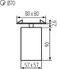 Спот Kanlux CHIRO GU10 DTL-B 29313