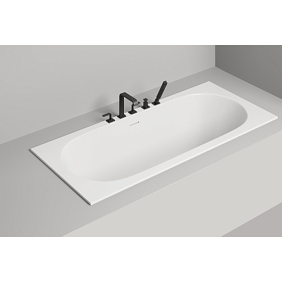 Ванна из искусственного камня Salini Ornella Axis KIT 190х90 103522M, белый