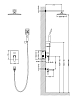 Душевая система Timo Torne SX-4399/03SM черный