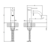 Смеситель для раковины Gessi 316 54002#299