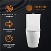 Напольный унитаз Orange, крышка микролифт, белый, C05-000W