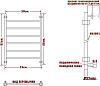 Полотенцесушитель водяной Ника Classic ЛП 80/50-6