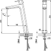 Смеситель Ravak 10° TD 015.00 для раковины