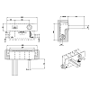 Смеситель для раковины Gessi Rettangolo J 30988#031, хром