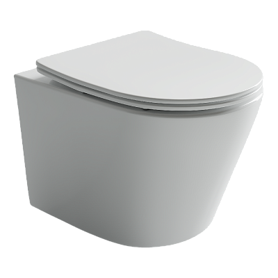 Комплект унитаз с инсталляцией Ceramica Nova Balearica CN6000_1001B_1000 с сиденьем микролифт и черной матовой клавишей смыва