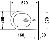 Подвесное биде Duravit Starck-2 2271150000