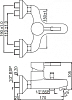 Смеситель для ванны Jaquar Solo SOL-CHR-6119