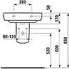 Полупьедестал Laufen Pro 8.1995.1.000.000.1
