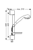 Душевой гарнитур Hansgrohe Crometta 27744000