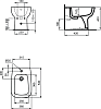 Напольное биде Ideal Standard Esedra T281301