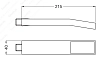 Душевая лейка Migliore Ricambi ML.RIC-33.101.cr хром