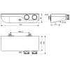 Смеситель для душа Ideal Standard Ceratherm A7329AA хром, белый