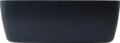 Акриловая ванна Aquanet Family Trend 170x78 90778-MW-MB, белый матовый/черный матовый