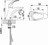 Смеситель для раковины Iddis Leaf LEASB00i01, хром