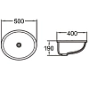 Раковина SantiLine SL-3005 белый