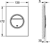Кнопка смыва Grohe Nova Cosmopolitan 37601P00