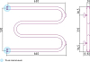 Полотенцесушитель водяной Сунержа М-образный 50x65