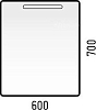 Зеркало-шкаф Corozo Остин SD-00000527