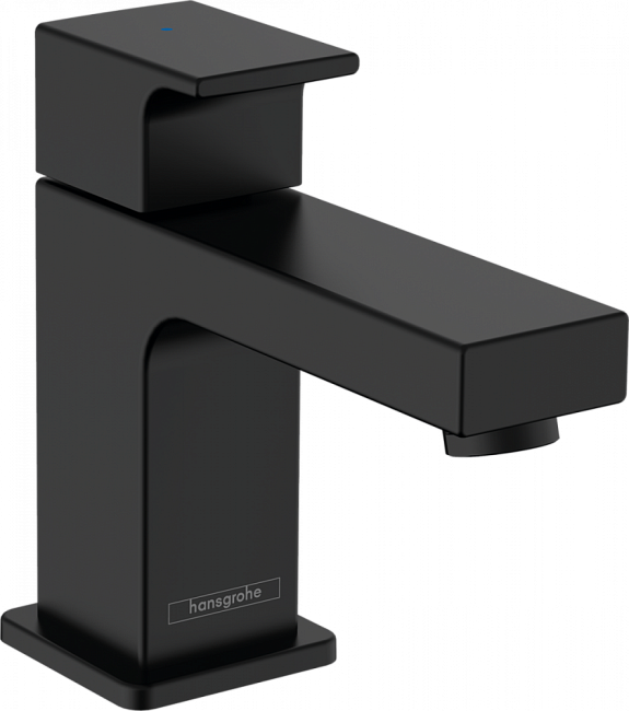 Кран для холодной воды Hansgrohe Vernis Shape 71592670, матовый чёрный